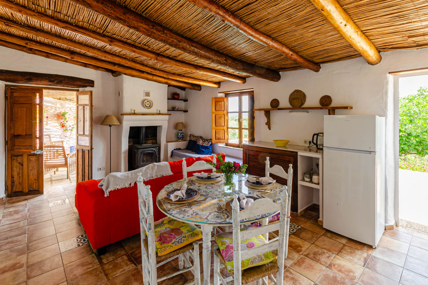 Open plan kitchen / dining / living area